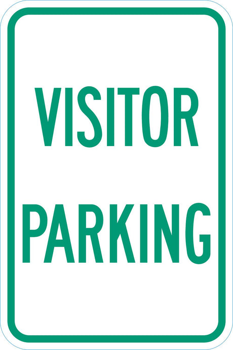 Parking Reserved Sign: Visitor Parking Lyle Signs