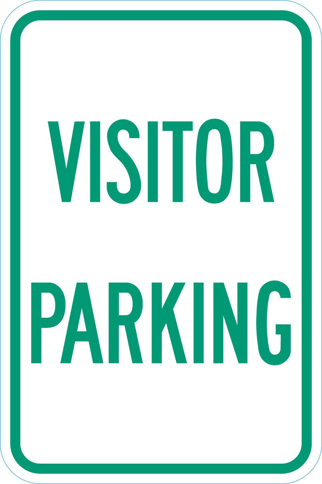 Parking Reserved Sign: Visitor Parking Lyle Signs