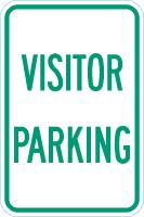 Parking Reserved Sign: Visitor Parking Lyle Signs