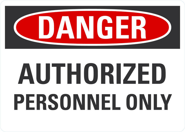 Danger OSHA Sign: Danger Men Working Above Sign