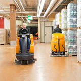 Swingo 4000 Battery-Powered Ride-On Scrubber Drier Taski