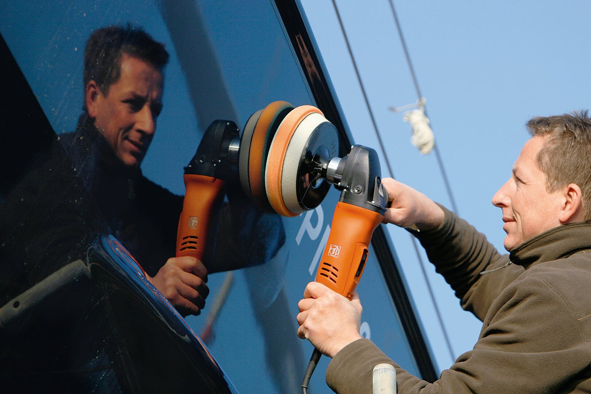 FEIN WPO 14-15 E Marine Angle Polisher Kit FEIN