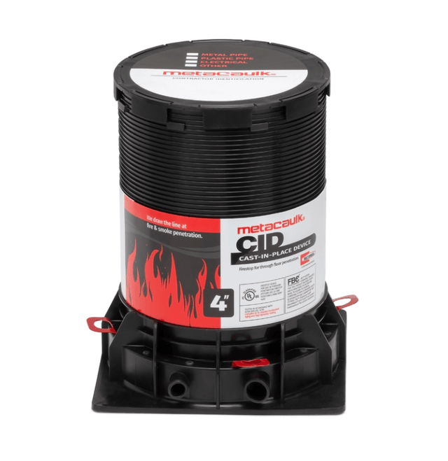 Metacaulk Cast-In-Place Device (CID) - 4"- Case of 12 Metacaulk