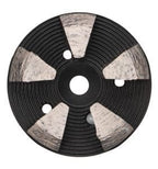 Metal Bond Pucks - 3” Hard Bond - 5 Segment Syntec Diamond Tools