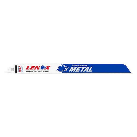 Metalwolf Wave Edge 6 Inch Reciprocating Saw Blades - Pack of 5 Lenox Tools