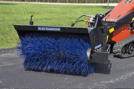 Mini Angle Broom – Heavy Duty Series 2 Blue Diamond Attachments
