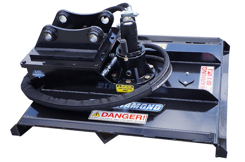 Mini Excavator Brush Cutter – Heavy Duty | Land Clearing Attachment ...