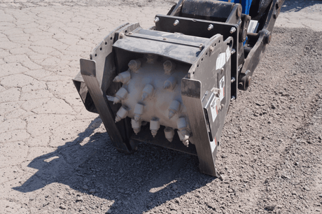 Mini Excavator Cold Planer Blue Diamond Attachments