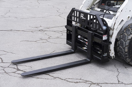 Mini Hydraulic Pallet Forks Blue Diamond Attachments
