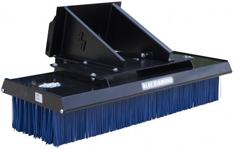 Mini Push Broom Blue Diamond Attachments