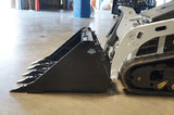 Mini Skid Steer Buckets Blue Diamond Attachments