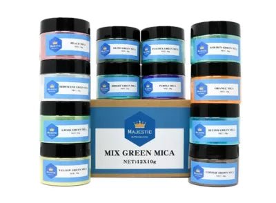 Mix Green Mica Variety Set - Labsurface