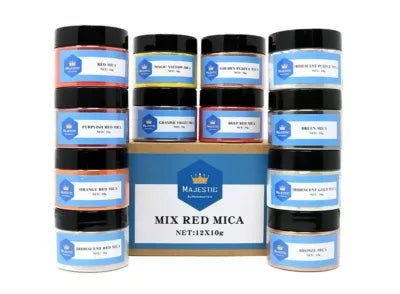 Mix Red Mica Variety Set - Labsurface