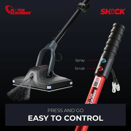 MotorScrubber SHOCK Small Floor Scrubbing Machine Motor Scrubber