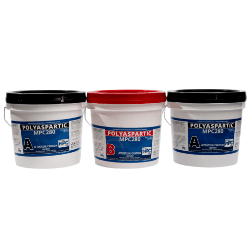 MPC-280 Polyaspartic 3-Gallon Kit – Low Solids | VOC | Crystal Clear