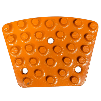 Multi Layered Brazed Trapezoid Grinding Segment VBT-SD2-6MM Dia Plus Little Dot- Step 2 - 6mm - M.C.