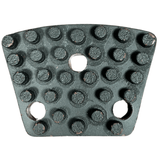 Multi Layered Brazed Trapezoid Grinding Segment VBT-SD2-9mm Dia Plus Little Dot - Step 2 - 9mm