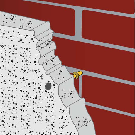 Mechanical Repair Anchor for Masonry Veneer Prosoco