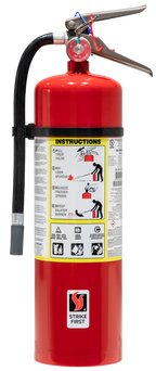 10 Pound Multi-Purpose Dry Chemical Portable Fire Extinguisher Strike First