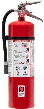 10 LB. Standard Dry Chemical Portable Fire Extinguisher - BC Strike First