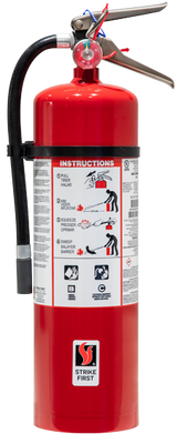 10 LB. Standard Dry Chemical Portable Fire Extinguisher - BC Strike First