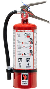 5 LB. BC Standard Dry Chemical Portable Fire Extinguisher Strike First