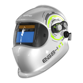Optrel e684 Silver Auto-Darkening Welding Helmet Optrel