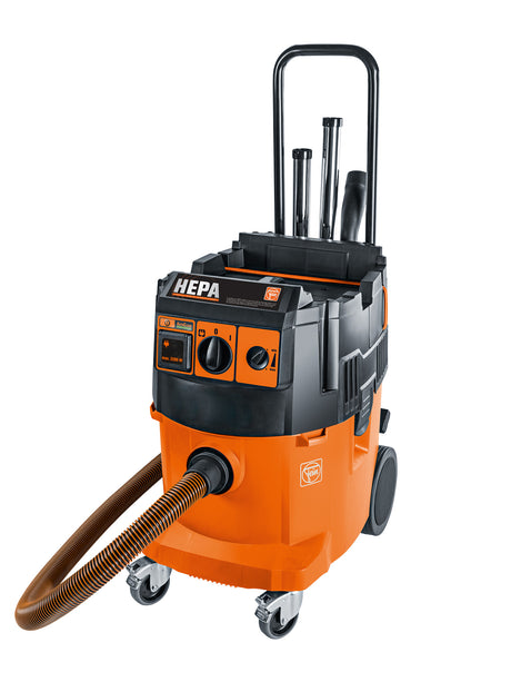 FEIN Turbo II X AC PRO Set HEPA 9.2 Gal Wet/Dry Dust Extractor with Auto Filter Cleaning FEIN