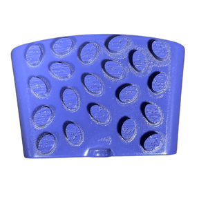 Oval Dash Vacuum Brazed Segments DP-VBSP-M1 Dia Plus Step 1 - Set Of 7 Medium Concrete
