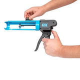 OX Pro 10-Ounce Rodless Caulk Gun | 7:1 Thrust Ratio Ox Tools