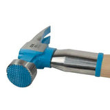 OX Pro 22-Ounce Milled Face Framing Hammer | Curved Hickory Handle Ox Tools