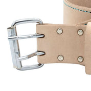 OX Pro 3-Inch White Leather Tool Belt - Large 35" to 46" - Ox Tools
