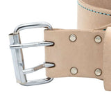 OX Pro 3-Inch White Leather Tool Belt - Large 35" to 46" Ox Tools
