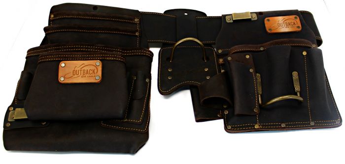 OX Pro 4-Piece Drywaller's Rig, Oil-Tanned Leather - Ox Tools