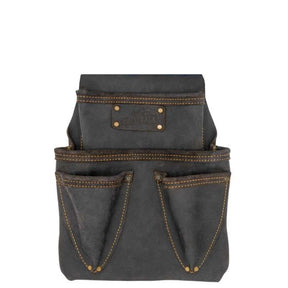 OX Pro 4-Pocket Roofer's Pouch | Oil Tanned Leather Ox Tools
