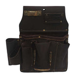 OX Pro Drywaller's Tool Pouch, Oil-Tanned Leather Ox Tools