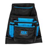 OX Pro Dynamic Nylon 10 Pocket Pouch - Dual Hammer Holder Ox Tools