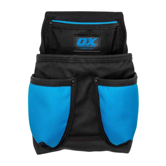 OX Pro Dynamic Nylon 4 Pocket Roofer's Pouch - Ox Tools