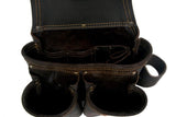 OX Pro Framer's Tool Bag, Oil-Tanned Leather, 3 Pouch Ox Tools