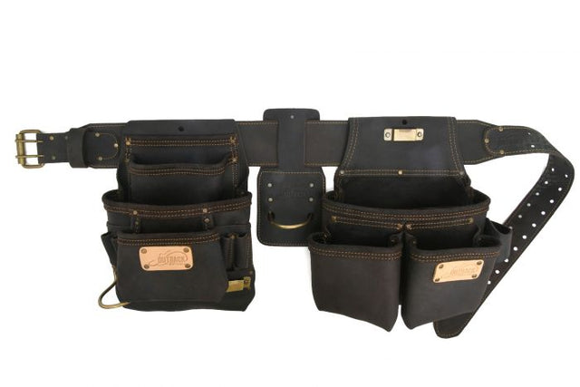 OX Pro Framer’s Tool Rig - Oil Tanned Top Grain Leather Ox Tools