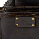 OX Pro Oil Tanned Leather Fastener Pouch with Right Handed Hammer Holder Ox Tools