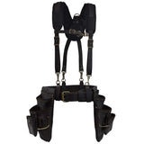 OX Pro Oil-Tanned Leather Framing Rig With Suspenders Ox Tools