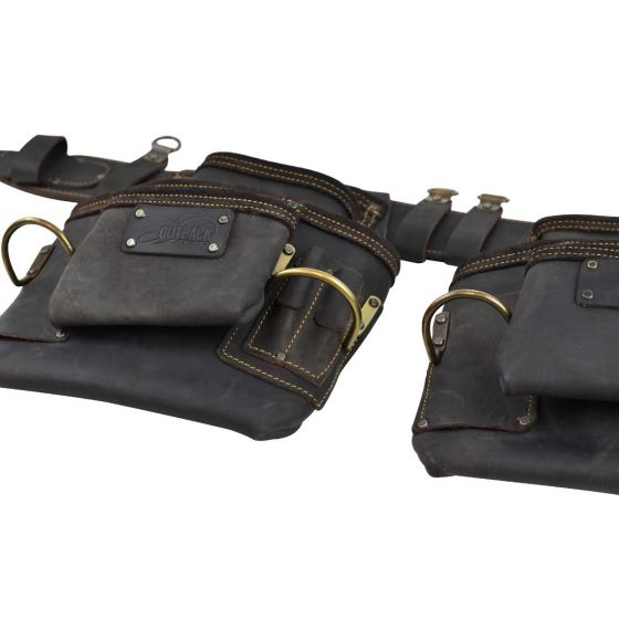 OX Pro Oil-Tanned Leather Framing Rig With Suspenders - Ox Tools