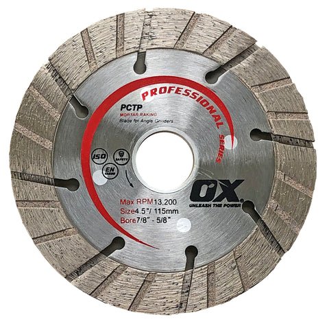 OX Pro Sandwich Tuck Point Blade | Bore: 5/8" - 7/8" / 15mm - 22mm Ox Tools