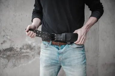 OX Ultimate 3-Inch Leather & Nylon Large Tool Belt w/ Kevlar Reinforcement Ox Tools