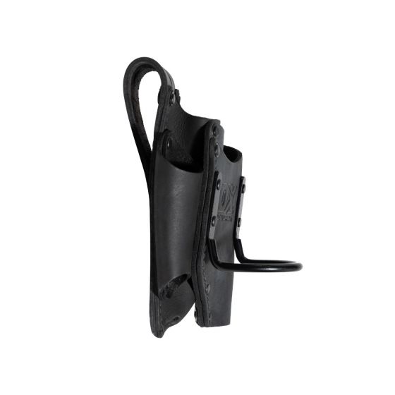 OX Ultimate Leather & Nylon Hammer Holder w/ Utility Knife Pocket w/ Kevlar Reinforcement Ox Tools