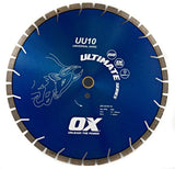 OX Ultimate Universal Hard Diamond Blade | Diameter: 10" | Bore: 1" Ox Tools