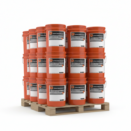 Tool & Equipment Cleaner - Bulk & Pallet Quantities 47800-05GAL (Pallet) Prosoco Pallet of 32 Units (5 Gallon Units)
