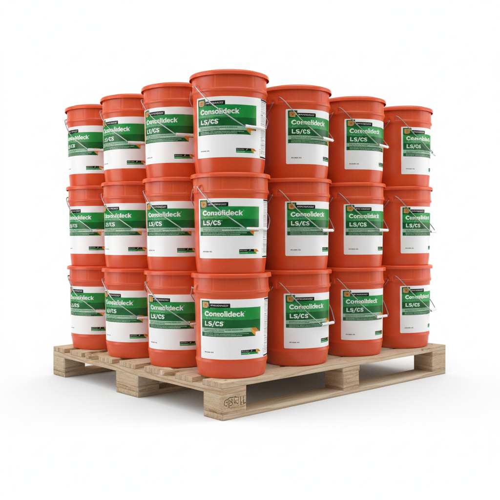 Concrete Hardener, Densifier and Dustproofer - LS/CS - Bulk 46069-05GAL (Pallet) Prosoco Pallet of 32 Units - 5 Gallons