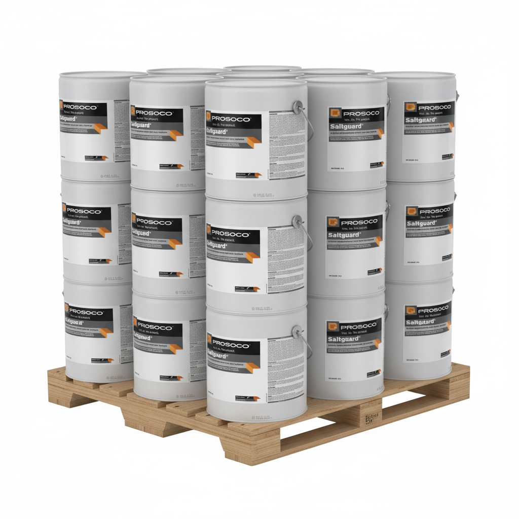 Saltguard Penetrating Water and Salt Barrier - Bulk 46060-05GAL (Pallet) Prosoco Pallet of 32 Units (5 Gallons)